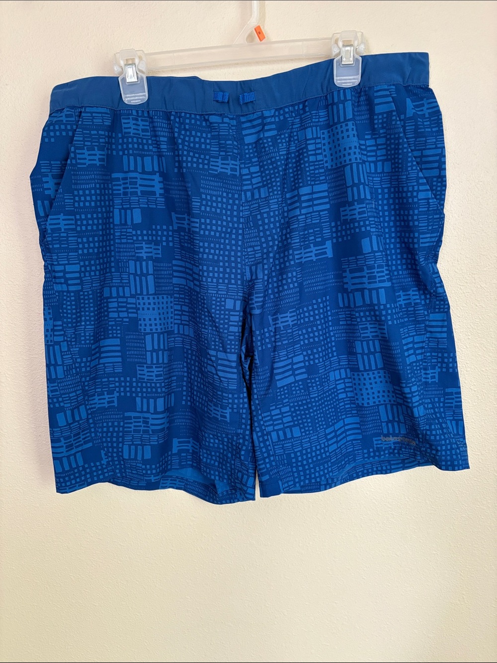 Patagonia Men's Blue Patterned Athletic Shorts